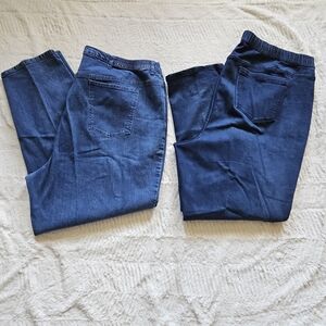 Catherines Relaxed Blue Jeans with Classic Denim Style